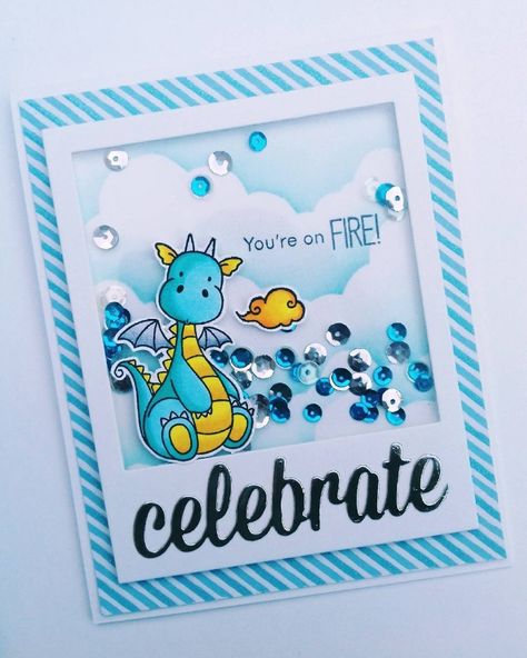 Mft Magical Dragons, Dragon Cards Handmade, Whimsical Cards, Farm Cards, Gifts Boyfriend, Diy Mini Album, Rubber Stamping Cards, Creative Birthday Cards, Mft Cards