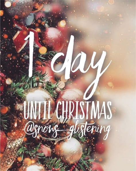 Christmas 2019🧣 on Instagram: “MERRY CHRISTMAS EVE!!! Still can’t believe tomorrow’s Christmas Day😊 again, hope you’re all having a great Christmastime so far!✨❄️🎄 . *…” Tomorrow Is Christmas Eve, Days Until Christmas Countdown, Tomorrow Is Christmas, Xmas Images, Days Before Christmas, Merry Christmas Eve, Days Until Christmas, Color Printer, Happy Things