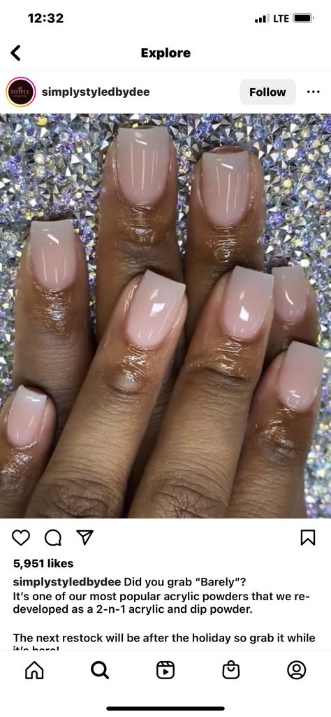 Gel Overlay Nails, Nail Overlay, Natural Nails Manicure, Overlay Nails, Gel Overlay, Acrylic Powder, Nail Manicure, Trendy Nails, Natural Nails