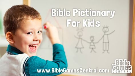 Bible Pictionary Ideas, Fun Bible Games For Kids, Christian Pictionary Game, Bible Pictionary Game, Pictionary For Kids, Bible Trivia Games For Kids, Bible Trivia For Kids, Pictionary Words, Bible Cards