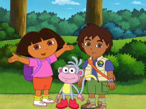 Meet Diego!/Gallery | Dora the Explorer Wiki | Fandom Dora And Boots, Dora Diego, Baby Jaguar, Trio Costumes, Dora And Friends, Go Diego Go, Animal Rescue Center, Trio Halloween Costumes, Spider Monkey