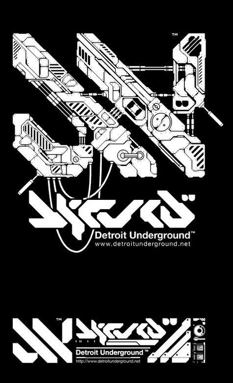 Detroit Underground, Futuristic Typography, Cyberpunk Design, Arte Peculiar, Cyberpunk Aesthetic, Arte Cyberpunk, Cyberpunk Art, Futuristic Design, Tech Design