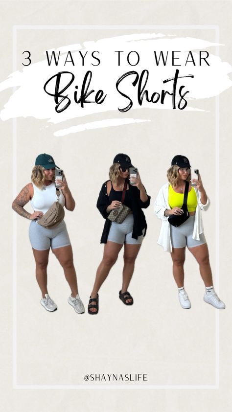 Bike shorts from aritzia are AMAZING worth the $ size 12  White tank L  Black long sleeve L  Black tank xxl ( size up )  Green bra xl  White long sleeve L  Linked similar sandals  Silver sunglasses are old no links sorry    Follow my shop @shaynaslife on the @shop.LTK app to shop this post and get my exclusive app-only content!  #liketkit  @shop.ltk https://liketk.it/4J7MW Green Bra, Biker Shorts Outfit, Green Bras, Silver Sunglasses, Classy Casual, Muscle Tank, Muscle Tanks, Black Tank, White Tank