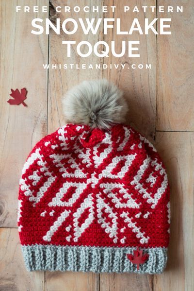 Beanie Diy, Toque Pattern, Woodland Squirrel, Fair Isle Crochet, Crochet Hat Free, Crochet Knit Hat, Bonnet Crochet, Crochet Beanie Pattern, Crochet Hats Free Pattern