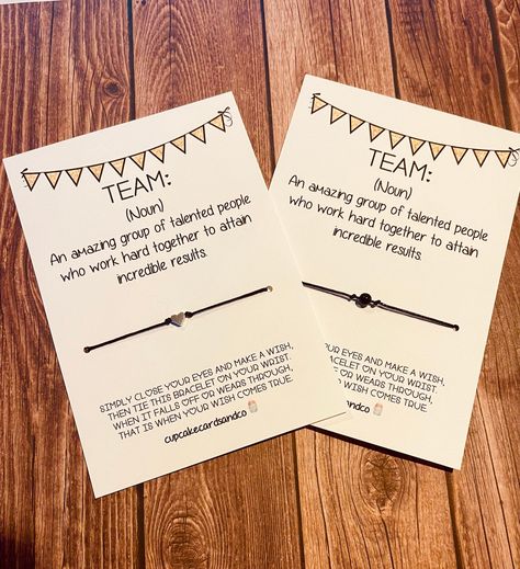 Team Staff Appreciation Bracelets Team Building Team Gift - Etsy Team Bracelets, Marketing Gift, Staff Motivation, Staff Gifts, Bracelets With Meaning, Employee Appreciation Gifts, Staff Appreciation, The Giver, Employee Appreciation