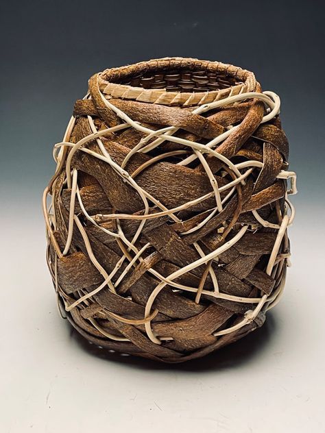 Matt Tommey Baskets | Current Inventory Matt Tommey, Metal Weaving, Contemporary Baskets, Creative Garden Decor, Weaving Ideas, Basket Design, Basket Weaving, Fiber Art, Sculpture Art