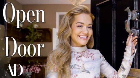 Inside Rita Ora's Victorian-Era Sanctuary on video.architecturaldigest.com Rita Ora House, Dream Environment, Cooking Christmas, Victorian Era Homes, Beautiful Rooms, Open Door, Interior Design Diy, Rita Ora, West London