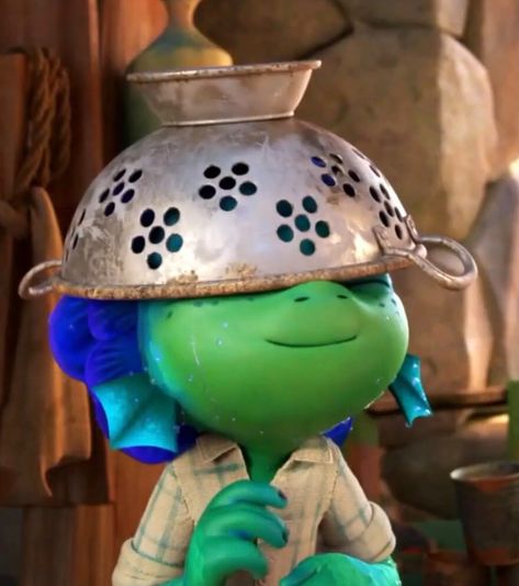 look at his funky lil colander hat- Commissions Open, Pixar, Twitter