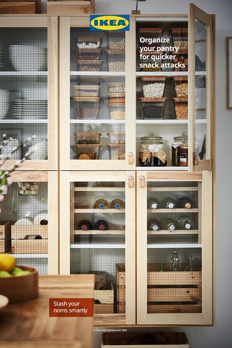 Ikea Ivar Pantry, Ivar Pantry, Organization College, Ikea Pantry, Ikea Australia, Organized Pantry, Ikea Ivar, Ikea 365, Kitchen Pantry Design