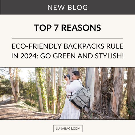 Unpack the Future: 7 Reasons Eco-Friendly Backpacks Are Taking Over in 2024! 🌿🎒 Embrace Sustainability with Style. Click the link https://lunabags.com/blogs/blog/top-7-reasons-eco-friendly-backpacks-rule-in-2024-go-green-and-stylish to discover why these backpacks are a game-changer! . . . #californiafashion #oaklandfashion #fashionslayer #sanfrancisco #sanfransisco #sanfranciscobay #veganbackpack #veganbag #veganbags #veganleatherbag #sustainablebag #sustainablebackpack Sustainable Backpack, Sustainable Bag, Vegan Leather Bag, Vegan Bags, California Style, Latest Trend, Go Green, Game Changer, World Of Fashion