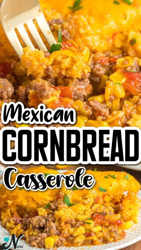 Spice up your cookout with this Mexican Cornbread Casserole! An easy dinner and meal idea, this recipe combines savory cornbread with zesty Mexican flavors. Perfect for a delicious and effortless meal! Easy Mexican Cornbread, Mexican Cornbread Casserole Recipe, Cornbread Dinner, Mexican Cornbread Casserole, Mexican Cornbread Recipe, Savory Cornbread, Easy Mexican Casserole, Cornbread Casserole Recipe, Mexican Casserole Recipe