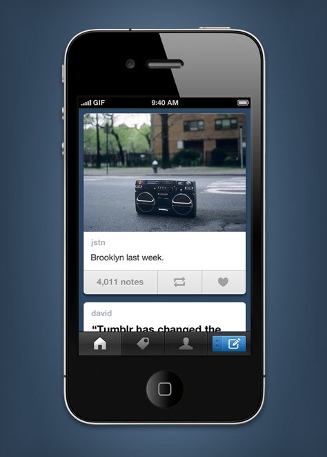 Tumblr Releases a Completely Revamped iOS App Latest Web Design Trends, Tumblr App, Ux Mobile, Iphone 3, Application Design, Web Design Trends, User Interface Design, Ios Apps, Mobile Design