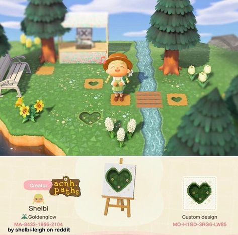 5,196 mentions J’aime, 13 commentaires - ✨Animal Crossing Patterns ✨ (@acnh.paths) sur Instagram : "Add little accents to your islands like fake rivers, plank bridges, flower patches, and clover…" Animal Crossing Patterns, Animal Crossing Qr Codes, Acnh Paths, Animal Crossing 3ds, Animals Crossing, Animal Crossing Guide, Acnh Design, Acnh Designs, Acnh Codes