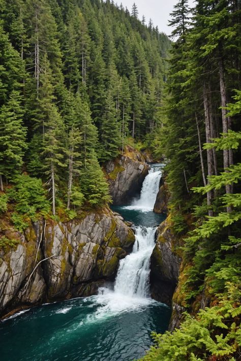 Unveiling the Charms of Ketchikan, Alaska 🌲🦅 Ketchikan Alaska Pictures, Juneau Alaska Aesthetic, Anchorage Alaska Aesthetic, Alaska Rainforest, Alaska Lifestyle, Alaska Scenery, Alaska Aesthetic, Alaska Juneau, Kenai Alaska