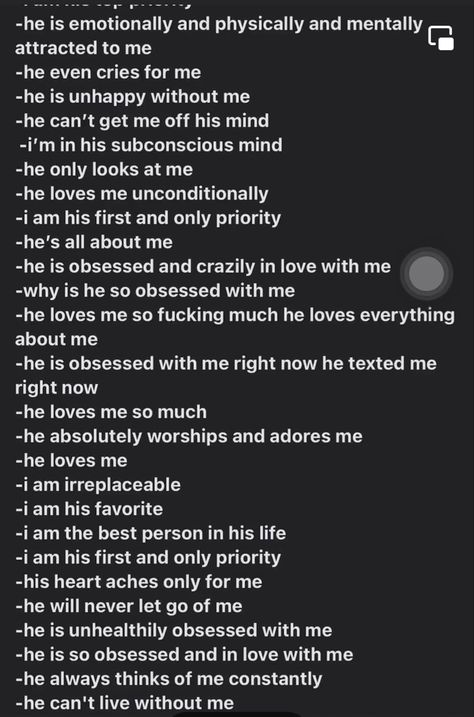 Positive Thought Affirmations, Love Affirmations Attract Crush, Sp Text Affirmations, Sp Obsessed Affirmations, He’s Obsessed With Me Affirmations, Sp Law Of Assumption, Sp Affirmations Text, Sp Affirmations Aesthetic, He Is Obsessed With Me Affirmation