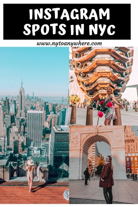 Most Instagrammable Places in NYC : An Instagrammers Guide Pictures In New York, Photos In Nyc, Best Places To Take Pictures, Places In Nyc, Places To Take Pictures, Travel Instagram Ideas, Staten Island Ferry, Nyc Instagram, Row Boats