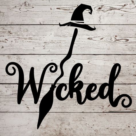 Wicked Svg, Wicked Crafts, Wicked The Musical, Halloween Layout, Cricut Halloween, Iphone Pictures, Halloween Painting, Musical Art, Svg Halloween