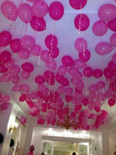 Y2k Balloons, Barbie Homecoming Theme, Homecoming Barbie, Nineteenth Birthday, 14th Birthday Party Ideas, Homecoming Themes, Pink Hotel, Balloon Ceiling, Y2k Prom