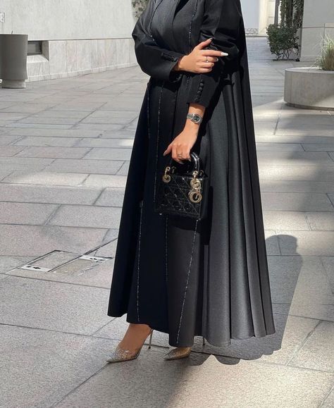 Abaya Designs, Long Black, Dubai, A Woman, On Instagram, Instagram, Black