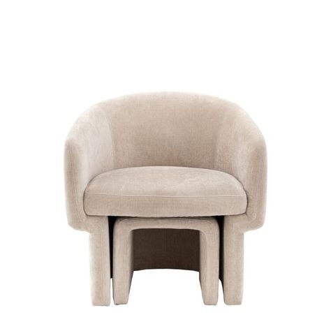 Asko Armchair Cream Armchair, Inspired Interiors, Hill Interiors, Soft Furnishings Cushions, Accent Arm Chairs, Richmond Interiors, Sleeper Chair, Studio Mcgee, Curved Back