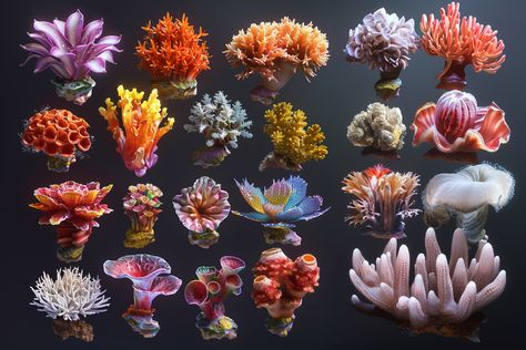 Underwater flower species Mouse pad is on sell in Etsy Flower Species, Underwater Flowers, Ocean Plants, Underwater Plants, Plant Ideas, Desk Mat, Botanical Gardens, Mouse Pad, Art Reference