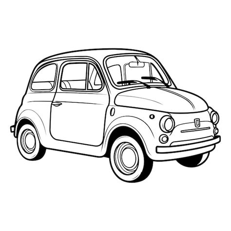 Premium Vector | Retro car isolated on white background Hand drawn vector illustration Car Vector Illustration, Car Vector, Hand Drawn Vector Illustrations, Retro Car, Stationery Templates, Hand Drawn Vector, Business Card Maker, Flyer Maker, Poster Maker