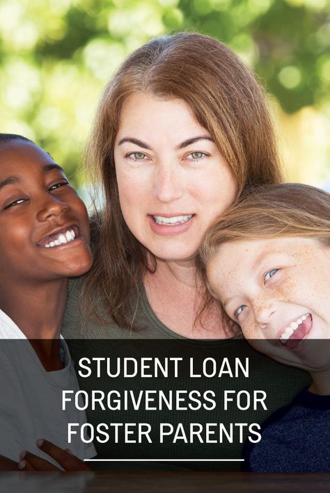 If you're a foster parent carrying student loan debt, you have a few options for student loan forgiveness. Foster Adoption, College Debt, Foster Parent, Paying Off Student Loans, Student Loan Forgiveness, Loan Forgiveness, Online Loans, Building Wealth, Student Loan Debt