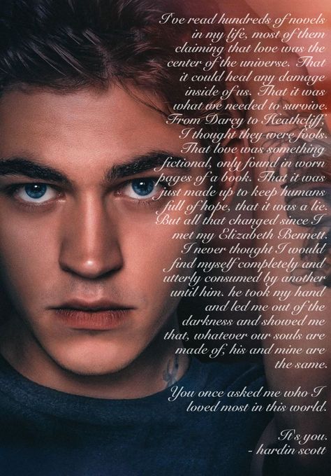 Hardin scott qoute in after 1 Hardin Scott Quotes, Harden Scott, Quotes Tattoos, Hardin Scott, After Movie, Just Friends, Movie Quotes, Love Story, Funny Quotes