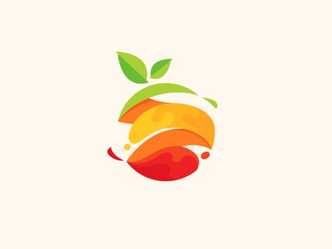 Fresh Fruit Logo Design Grocery Branding, Produce Logo, Nutrition Logo Ideas, Fruit Logo Design Ideas, Fresh Logo Design, Fruit Logo Design, Juice Logo, Food Logo Design Inspiration, Nutrition Logo