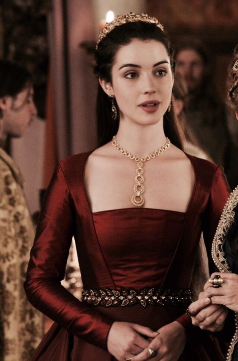 Mary Stuart #Reign #Adelaide Kane Queen Mary Reign, Marie Stuart, Reign Mary, Reign Fashion, Reign Dresses, Queen Of Scots, Mary Stuart, Adelaide Kane, Mary Queen Of Scots