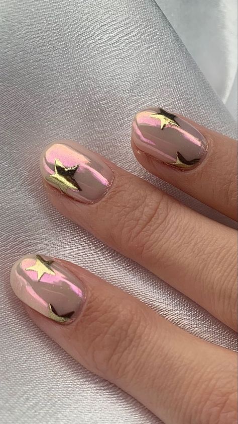 Unique Short Nails, Art Hacks, Retro Nails, Minimal Nails, Her Nails, Star Nails, Minimalist Nails, Fire Nails, Funky Nails