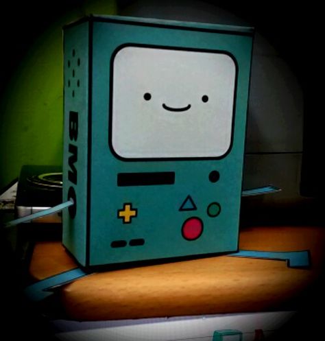 Papercraft bmo adventure time Bmo Adventure Time, Nintendo Consoles, Adventure Time, Gaming Products, Nintendo, Paper Crafts, Electronic Products