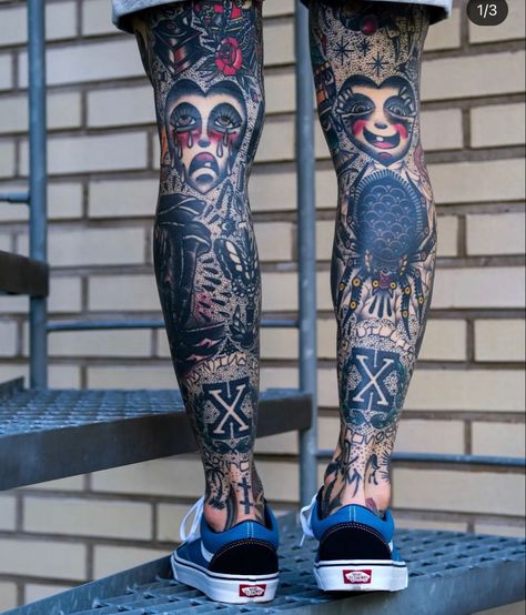 Traditional Leg Sleeve, Traditional Tattoo Man, Old School Tattoos, French Tattoo, Traditional Tattoo Sleeve, Wrist Tattoos For Guys, Tattoo Inspiration Men, Geometry Tattoo, Tasteful Tattoos