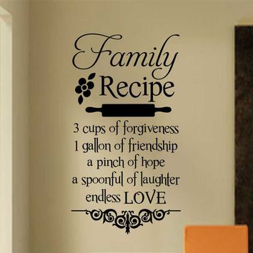 Love And Laughter Quotes, Quotes Kitchen, Pallet Closet, Kitchen Decal, Kitchen Decals, Vinyl Wall Lettering, Wall Lettering, Children Quotes, Diy Rangement