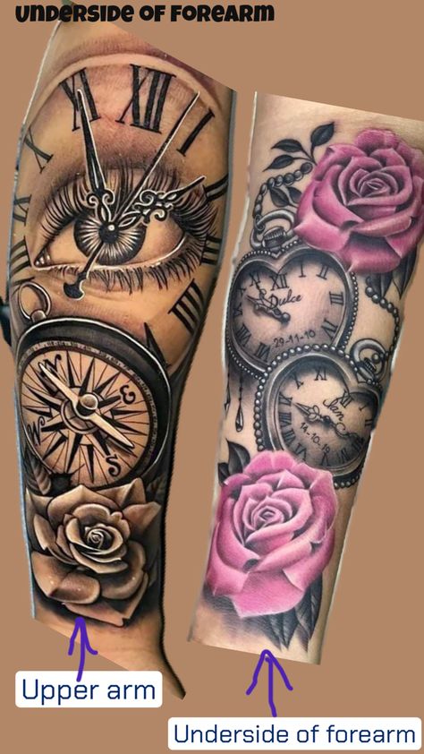 Clock Memorial Tattoo Design, Clock Memorial Tattoo, Time Clock Tattoo, Pocket Watch Tattoo Design, Watch Tattoo Design, Memorial Tattoo Designs, Watch Tattoo, Pocket Watch Tattoo, Alice And Wonderland Quotes