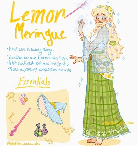 Lemon Meringue Fanart, Magical Character Design, Strawberry Shortcake Fanart, Lemon Meringue Strawberry Shortcake, Strawberry Shortcake Lemon Meringue, Kida Disney, Berry Shortcake, Strawberry Shortcake Cartoon, Strawberry Shortcake Characters