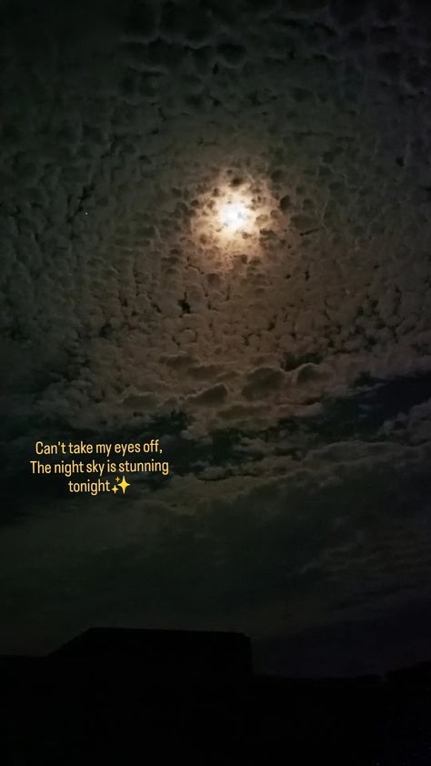 Night Vibes Snap, September Full Moon, Night Sky Quotes, Full Moon Quotes, Moon And Star Quotes, Sky Lover, Algerian Food, Captions For Instagram Posts, Calligraphy Background