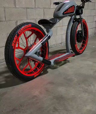 Jrat Customs E Bike, Jrat Customs, Custom Electric Bike, Custom Motorcycles Bobber, Bicycle Painting, Custom Tanks, Custom Cycles, Nice Pic, Custom Bicycle