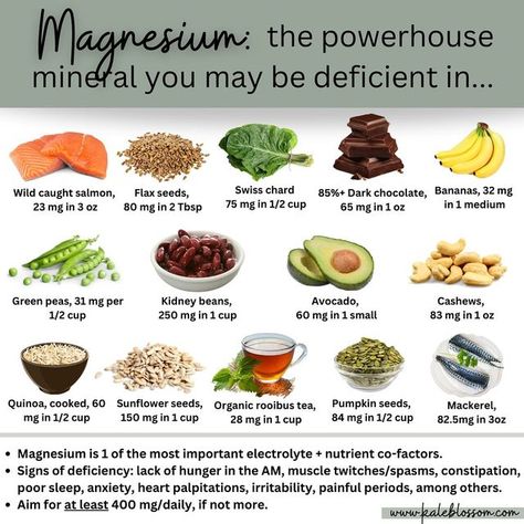 Food As Medicine, Different Foods, Magnesium Benefits, Magnesium Deficiency, World Health Organization, Healing Herbs, Garden Tips, Cheat Sheet, Natural Medicine