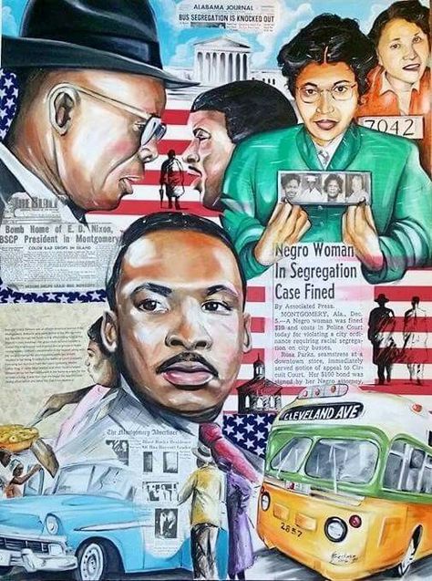 Jim Crow Civil Rights Movement Louis Farrakhan, Movement Art, Black Lives Matter Art, Protest Art, Ap World History, Jim Crow, History Painting, Rosa Parks, History Projects