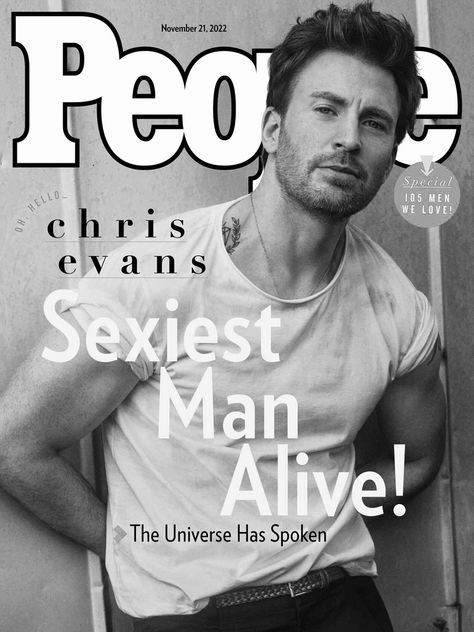 Chris Evans Sexiest Man Alive, Scott Evans, Christopher Evans, Captain My Captain, Robert Evans, Chris Evans Captain America, Ben Barnes, Vogue Covers, Vintage Boys