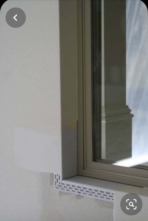 drywall - How to do modern interior window trim (extension jamb)? - Home Improvement Stack Exchange No Trim Windows Modern, Narrow Window Trim, Kerfed Windows, Contemporary Window Trim, Minimalist Window Trim, Minimal Window Trim, No Trim Windows, Window Jamb Extension, Modern Window Trim Interior