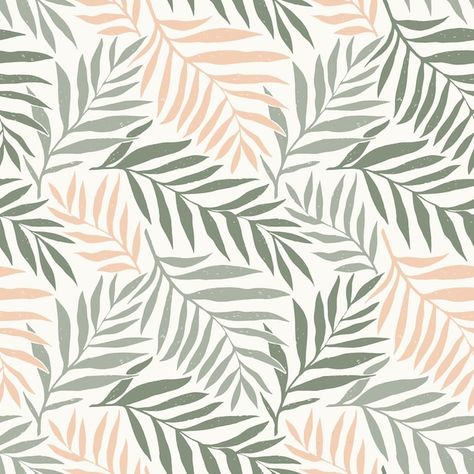 Tropical Fabric, Tropical Palm, Apple Wallpaper, Palm Oil, Vector Pattern, Palm Leaves, Resort Wear, Premium Vector, Pattern Design