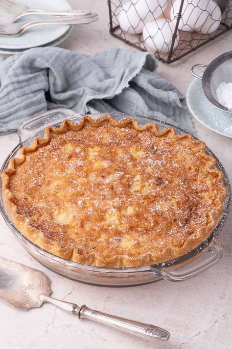 Easy Chess Pie, Easy Pies, Fall Pies Recipes, Lemon Chess Pie, Chess Pie Recipe, Heavenly Desserts, Just Pies, Favorite Pie Recipes, Fall Pies