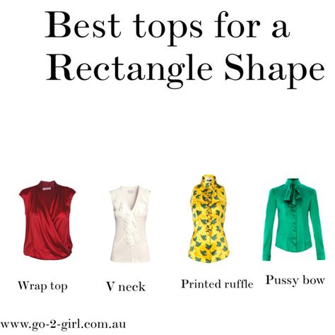 A fashion look from October 2013 featuring L'Wren Scott blouses, Lola blouses and H&M tops. Browse and shop related looks. Rectangle Body Shape Fashion, Rectangle Body Shape Outfits, Dress For Body Shape, Rectangle Body Shape, Body Outfit, Fashion Vocabulary, A Rectangle, Body Shape, Rectangle Shape