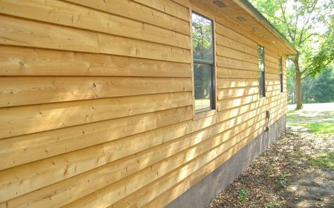 How is Eco-Friendly Composite Siding Made? - Arm River Builders Wood Lap Siding, T1 11 Siding, Wood Panel Siding, Siding Styles, Shiplap Siding, Wooden Wall Design, Wood Siding Exterior, Types Of Siding, Clapboard Siding