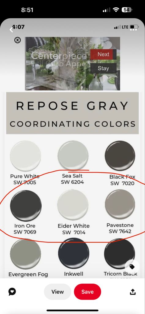 Eider White And Iron Ore, Iron Ore And Shoji White, Eider White Coordinating Colors, Iron Ore Coordinating Colors, Cabin Siding, Eider White, Shoji White, Teen Boy Room, Repose Gray