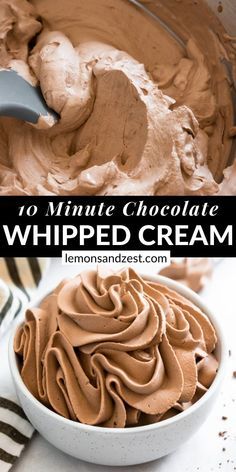 Whip Cream Chocolate Frosting, Chocolate Cream Dessert, How To Make Chocolate Whipped Cream, Whipped Cream For Cupcakes, Chocolate Cupcakes With Whipped Frosting, Less Sweet Chocolate Frosting, Chocolate Cream Filling For Cakes, Chocolate Cake Whipped Cream Frosting, Chocolate Cream For Cake