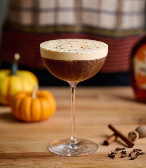 Pumpkin Cream Cold Brew Martini — The Berger Feed Cold Brew Martini, Pumpkin Cream Cold Brew, Cream Cold Brew, Special Drinks, Home Espresso Machine, Cocktails To Try, Halloween Party Dinner, Halloween Dinner, Fall Spices