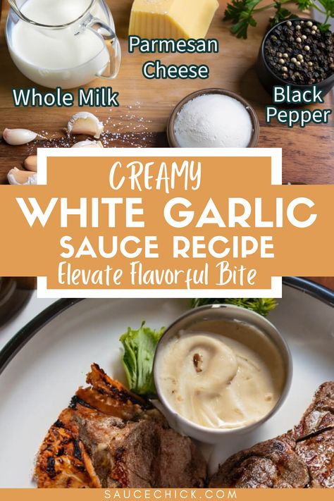 White Garlic Sauce Recipe White Sauce For Pasta Recipe, Fresh Kitchen Creamy White Ginger Sauce, Greek Garlic Sauce, Halal White Sauce Recipe, Chinese White Sauce, White Garlic Sauce, Garlic Sauce Recipe, White Sauce Recipes, Garlic Rice